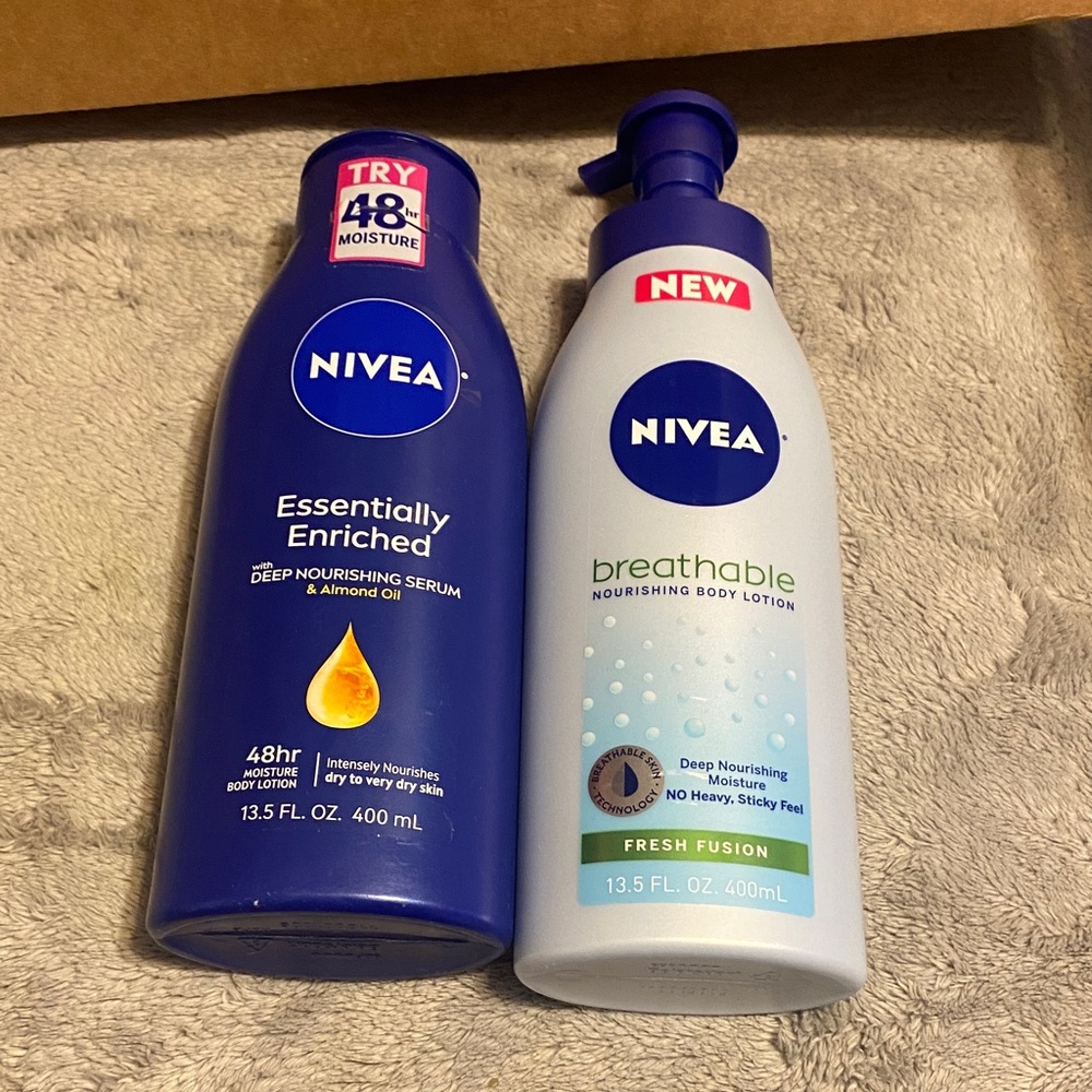 NIVEA Essentially Enriched & Breathable Body Lotions
